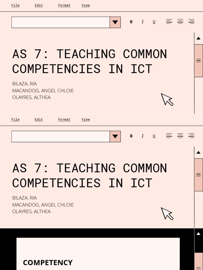As 7 Teaching Common Competencies in Ict Bilaza, Ria Macandog, Angel