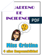 Cuaderno de Incidencias