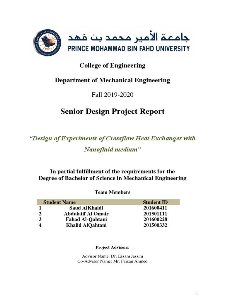 Design of Experiments Cross Flow Heat Exchanger With Nanofluid Medium