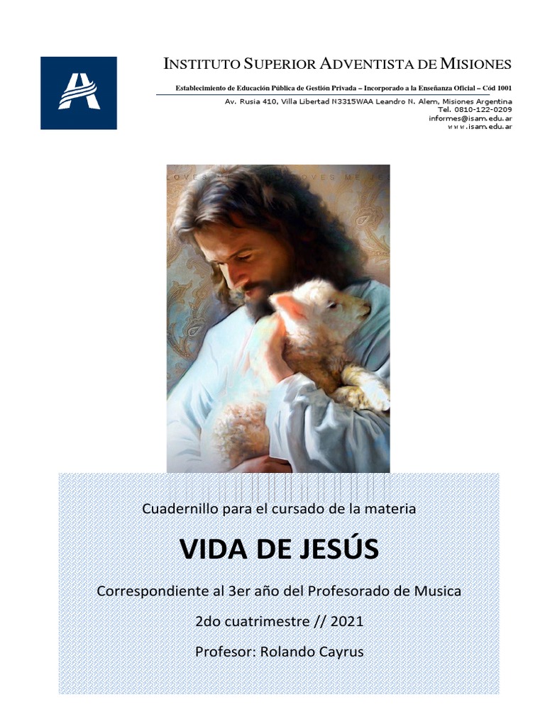 Cuadernillo Vida de Jesús 2021 | PDF | Evangelio de Marcos | Evangelio ...