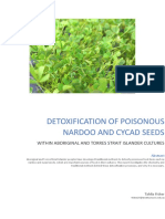 FISHER. T - Traditional Detoxification Processes of Poisonous Foods in Aboriginal and Torres Strait Islander Cultures