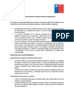 Protocolo Disposicion de Animales Muertos Emergencias - Version1.0.08.10.19