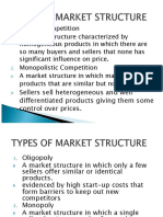 Market Structuremoney and Inflation