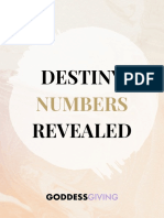 Destiny Numbers Revealed Branded PDF