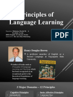 Principles of Language Learning