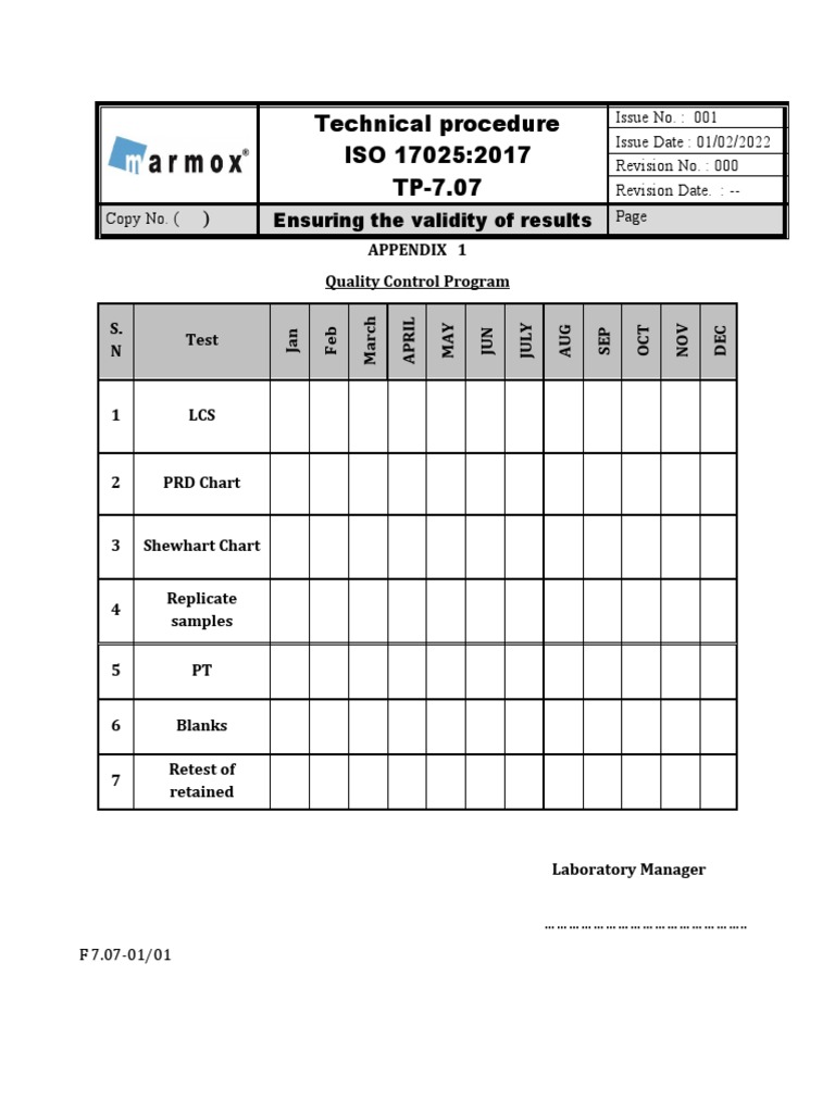 Validity of Laboratory Results ISO 17025 | PDF | Business | Methodology