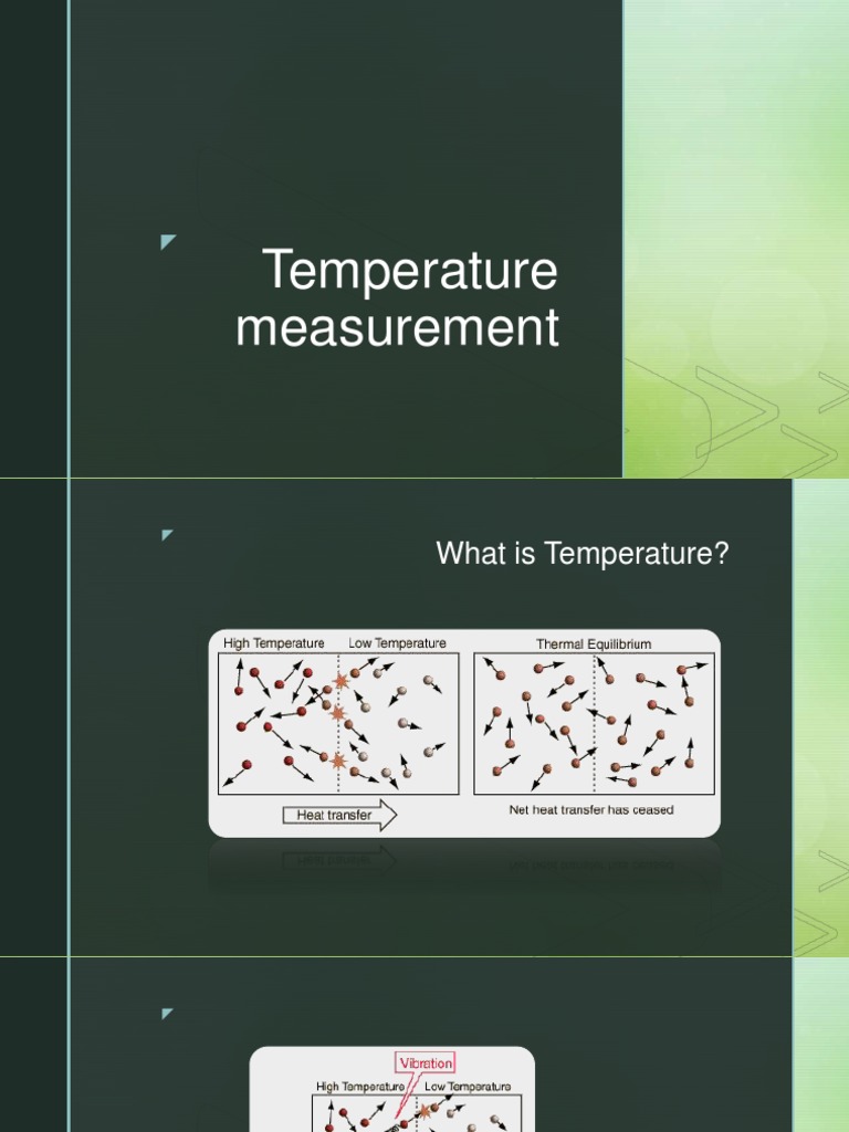Temperature Measurement-1 | PDF