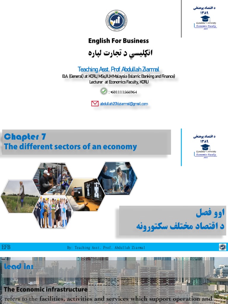 Different Sectors of Economy | PDF | Tertiary Sector Of The Economy ...