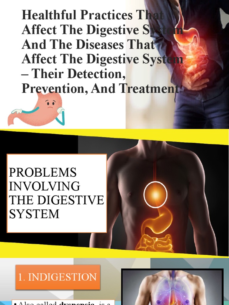 Healthful practices that affect the digestive system and pdf