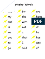 Lightning Word Game