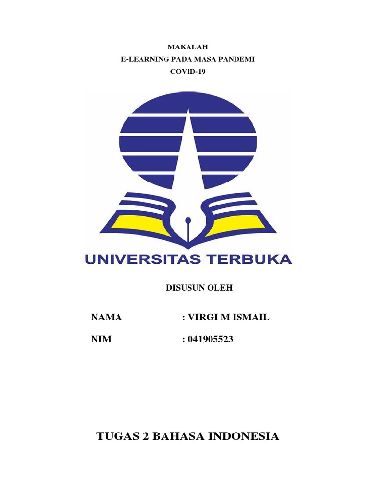 E learning masa pandemi pdf