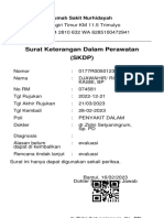 Hospital Nurhidayah Medical Certificate (SKDP