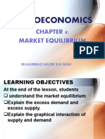 Microeconomics Chapter 4 Explains Market Equilibrium