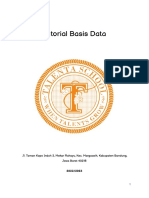 Iona Cory 2122049 - Tutorial Basis Data DDL & DML