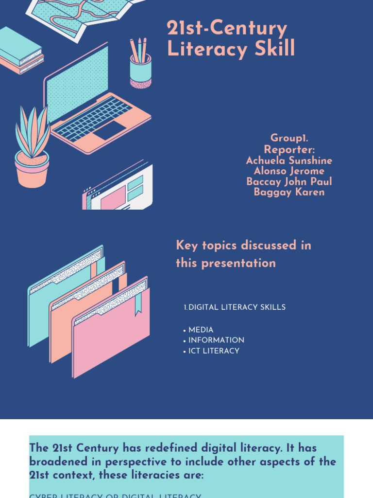 21st Century Digital Literacy Skills | PDF | Computers