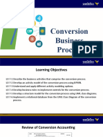 Chapter 7 Conversion Business Process