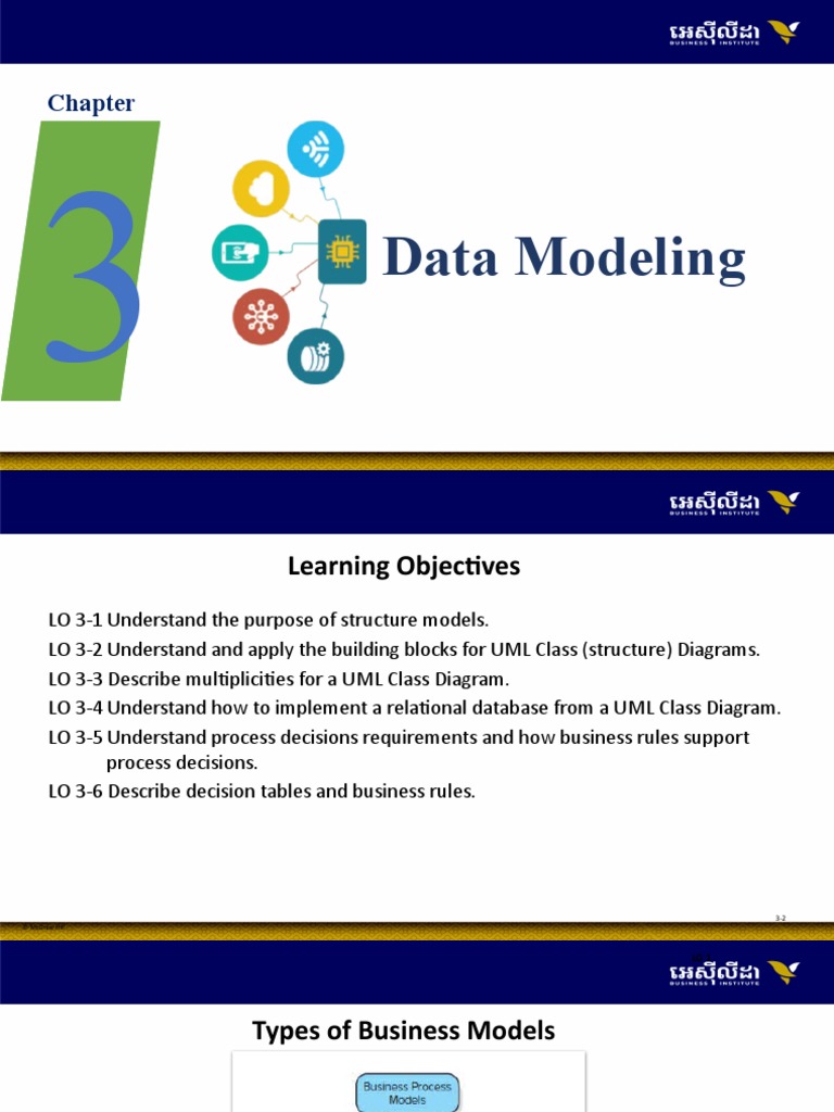 Chapter 3 Data Modeling | PDF