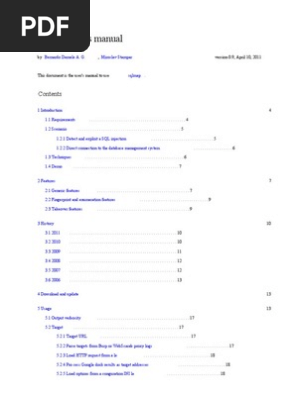 Sql Map Hypertext Transfer Protocol Databases