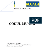 Codul Muncii Actualizat - 2022