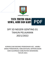 Tata Tertib Guru Dan Peserta Didik 2021 - 2022