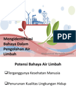 Mengidentifikasi Bahaya Dalam Pengolahan Air Limbah