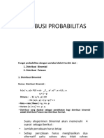 Distribusi Probabilitas (Biomial Dan Poison)