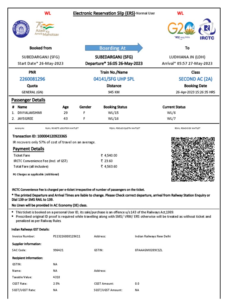 Can We Change Irctc Ticket Date