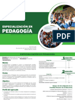 006 Especializacion en Pedagogia