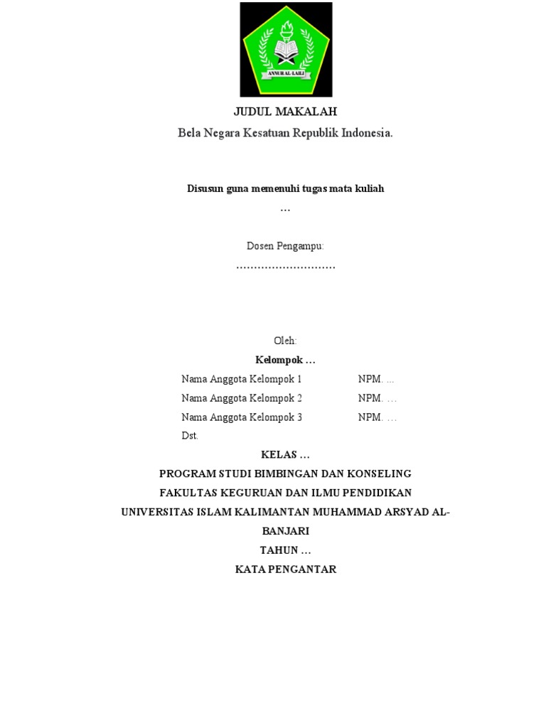 Template Penulisan Makalah 1 PDF