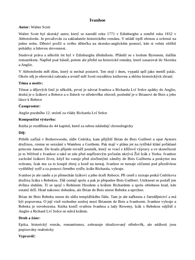 Ivanhoe PDF