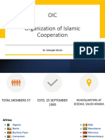 OIC Organization of Islamic Cooperation: Dr. Gitanjali Ghosh