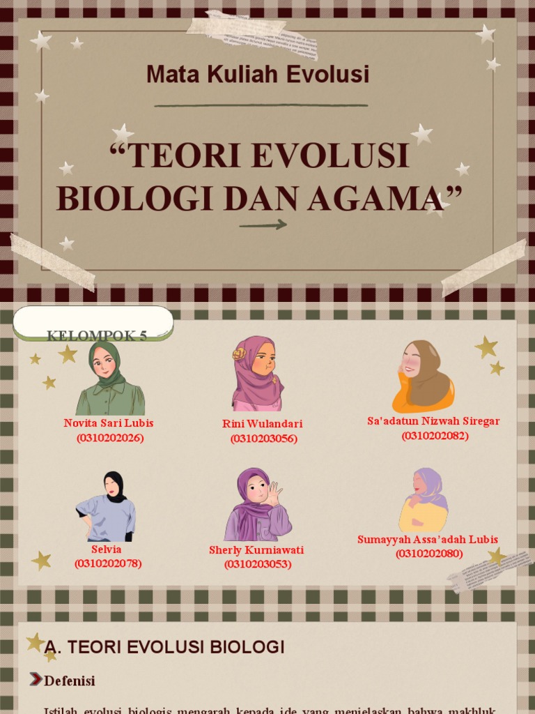 Evolusi Biologi: Tinjauan Agama dan Kontroversi | PDF
