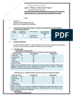 Evaluaciones Diagnóstico 2023 3° A