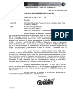 Implementación del Plan Lector en las instituciones educativas de acuerdo a las directivas del MINEDU