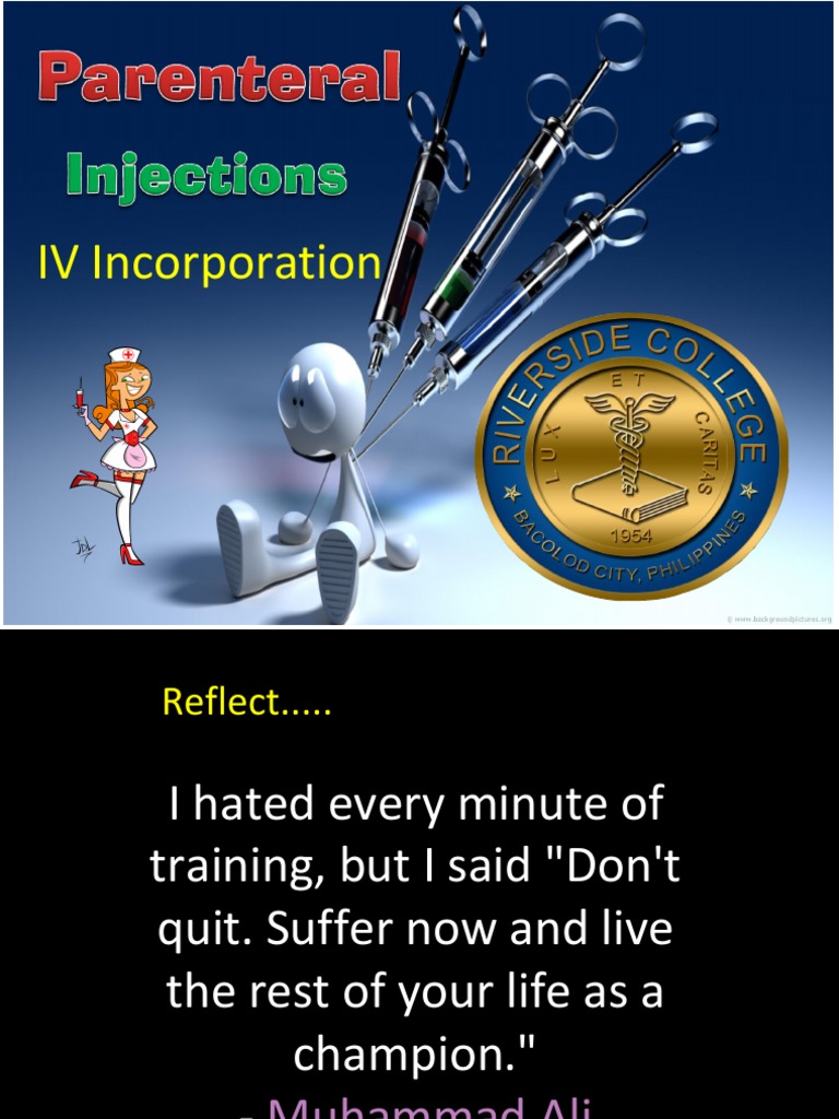 Parenteral PDF Copy For Students PDF Injection (Medicine) Medical