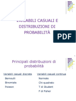 07b - Cap - 9 - Distribuzioni Probabilitã Discrete