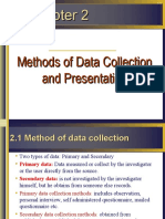 Methods of Data Collection and Presentation
