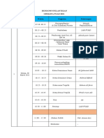 Rundown Pelantikan FUAD