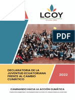 Declaratoria de La LCOY Ecuador 2022