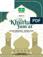 Edisi 33 Buku Khutbah Jum'at 14 April 2023 M - 23 Ramadhan 1444 H
