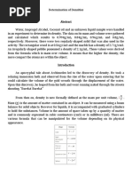 Measuring Density of a Pebble | PDF | Buoyancy | Density
