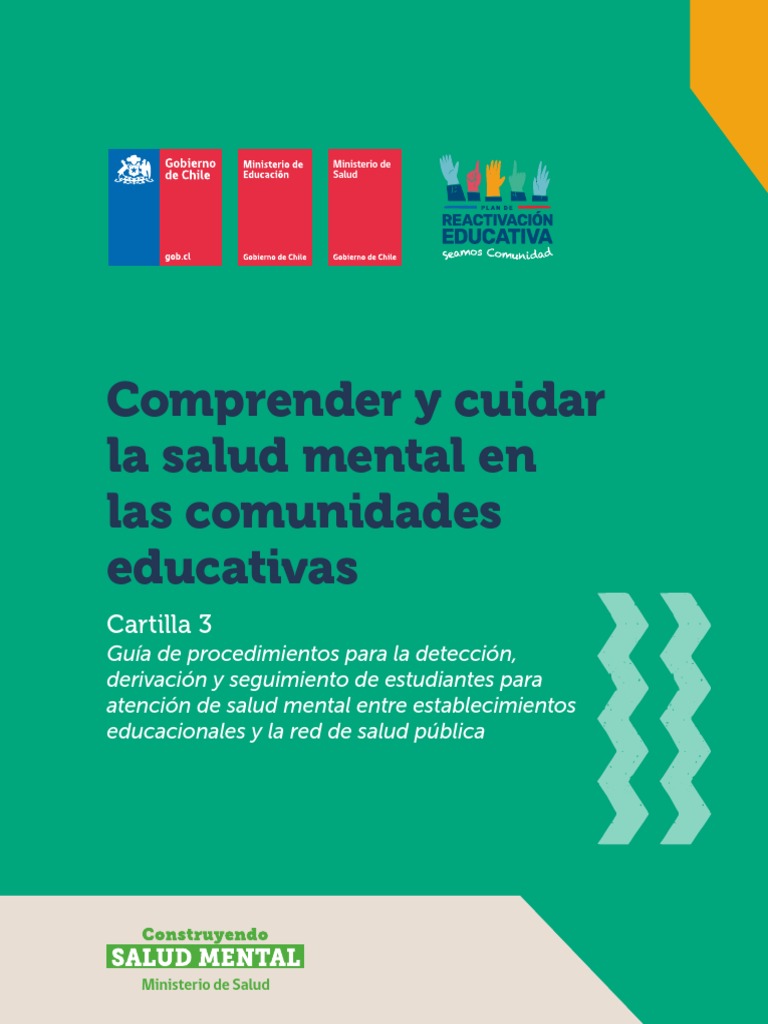 Guía para atención de salud mental escolar | PDF | Plan de estudios ...