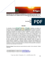 Admin, Diagnóstico Da Gestão de Resíduos e Efluentes em Postos de Abastecimento de Combustíveis No Município de Araguatins - To