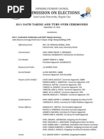 Download Oath Taking and Turn Over Ceremonies Program by kennyralphfernando SN64638319 doc pdf