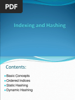 Unit-3 Part 2 Indexing and Hashing