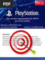 The Market Segmentation For SONY Playstation