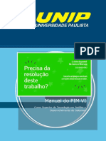 PIM VI - Curso Superior de Tecnologia em Análise e Desenvolvimento de Sistemas.