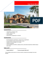 El Remanso de Chicureo - Modelo Terral 105m2 - Condominio La Minga