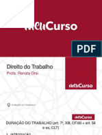 Duração de Trabalho-Compensação - Prorrogação Tempo e Disposição Intervalos