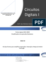 Circuitos Digitais I - Portas Lógicas XOR e XNOR